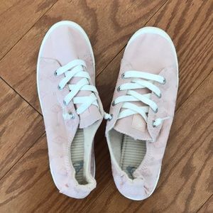 Roxy Surf powder pink sneakers